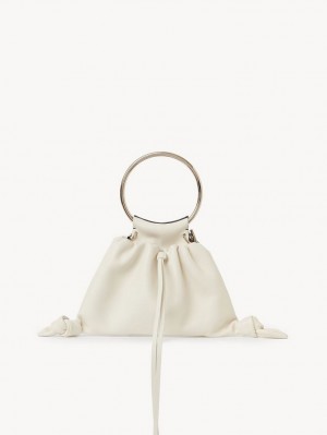 Chloe Arlène Clutch Hvite Svarte | CHE-SR13748