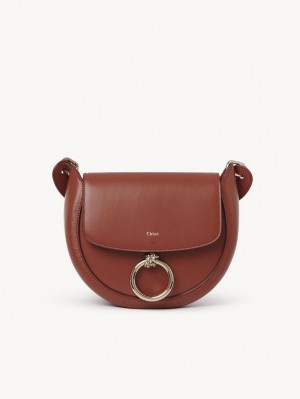 Chloe Arlène Small Crossbody Veske Claret | CHE-SR13610