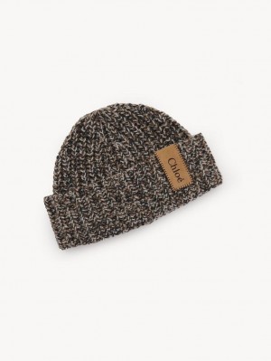 Chloe Chunky Strikket Beanie Hatt Hvite | CHE-SR14485