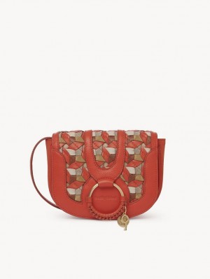 Chloe Hana Mini Skulderveske Oransje | CHE-SR14690