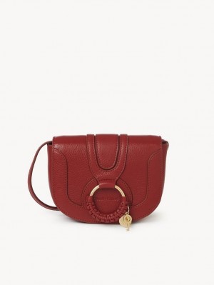 Chloe Hana Mini Skulderveske Rød | CHE-SR14598