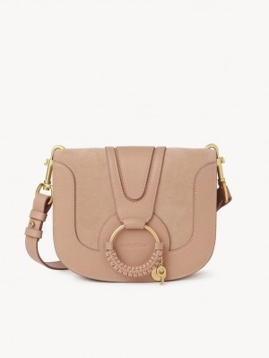 Chloe Hana Skulderveske Kaffe Rosa | CHE-SR14614