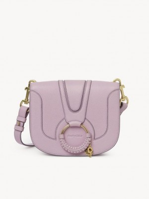 Chloe Hana Skulderveske Lavendel Hvite | CHE-SR14682