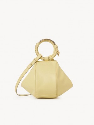 Chloe Hana Wristlet Crossbody Veske Gul | CHE-SR14718