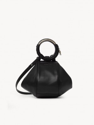 Chloe Hana Wristlet Crossbody Veske Svarte | CHE-SR14721