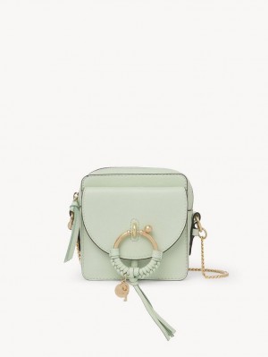 Chloe Joan Camera Skulderveske Grønn | CHE-SR14677