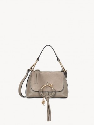 Chloe Joan Mini Vesker Grå | CHE-SR14775