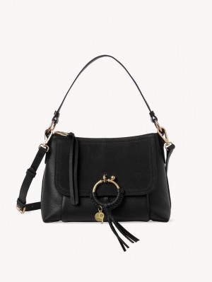 Chloe Joan Small Skulderveske Svarte | CHE-SR14649