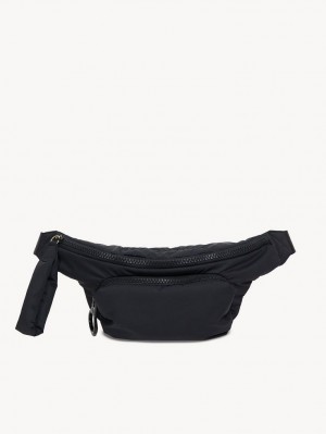 Chloe Joy Rider Belt Mini Vesker Svarte | CHE-SR14738