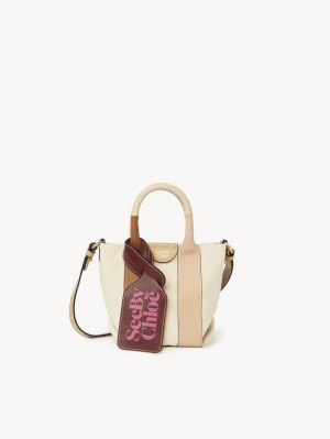 Chloe Laetizia Tote Mini Vesker Brune | CHE-SR14767