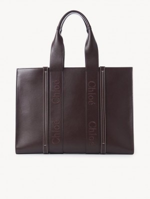 Chloe Large Woody Tote Veske Dyp | CHE-SR13347