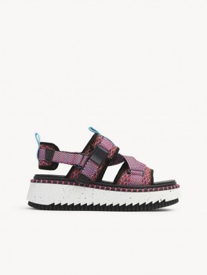 Chloe Lilli Flate Sandaler Rosa | CHE-SR14167