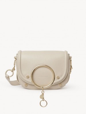 Chloe Mara Skulderveske Beige | CHE-SR14674