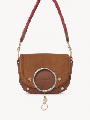 Chloe Mara Skulderveske Brune | CHE-SR14654