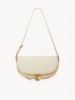 Chloe Mara Uette Skulderveske Beige | CHE-SR14652