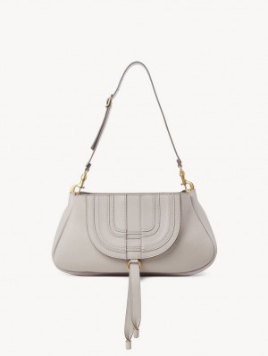 Chloe Marcie Clutch Crossbody Veske Grå | CHE-SR13466