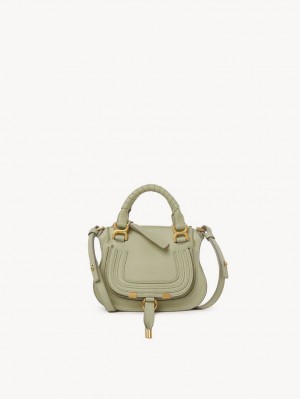 Chloe Marcie Double Carry Mini Vesker Grønn | CHE-SR13674