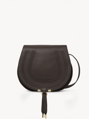 Chloe Marcie Medium Crossbody Veske Brune | CHE-SR13470