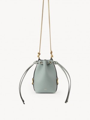 Chloe Marcie Micro Bucket Crossbody Veske Grønn | CHE-SR13589