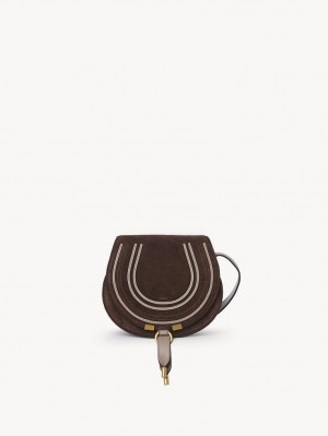 Chloe Marcie Small Crossbody Veske Brune | CHE-SR13510