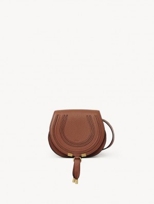 Chloe Marcie Small Crossbody Veske Brune | CHE-SR13552