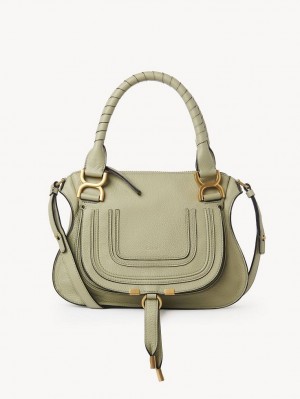 Chloe Marcie Small Double Carry Crossbody Veske Grønn | CHE-SR13554