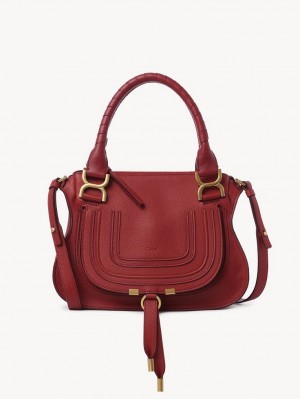 Chloe Marcie Small Double Carry Crossbody Veske Rosa | CHE-SR13584