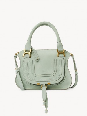 Chloe Marcie Small Double Carry Crossbody Veske Grønn | CHE-SR13601