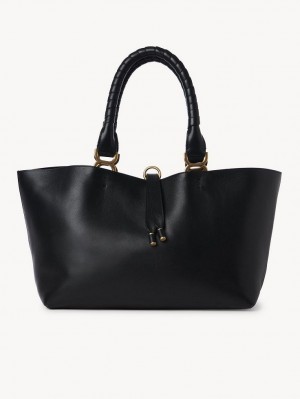 Chloe Marcie Small Tote Veske Svarte | CHE-SR13389