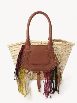 Chloe Medium Marcie Baskets Brune | CHE-SR13630