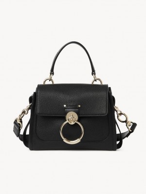 Chloe Mini Tess Day Crossbody Veske Svarte | CHE-SR13501