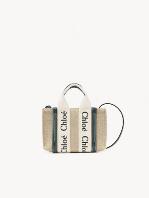 Chloe Mini Woody Crossbody Veske Mørke Turkis | CHE-SR13500