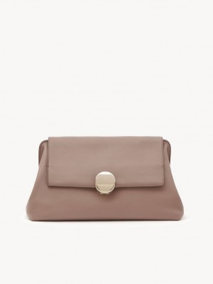 Chloe Penelope Clutch Brune | CHE-SR13762