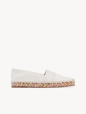 Chloe Piia Flate Espadrille Grå | CHE-SR14154