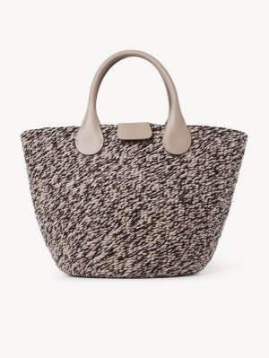 Chloe Sabia Hamper Tote Veske Beige | CHE-SR13337