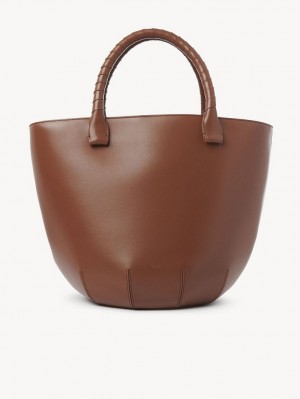 Chloe Sabia Hamper Tote Veske Brune | CHE-SR13370