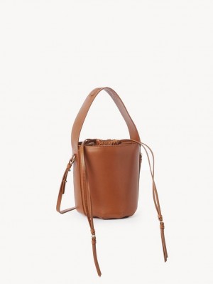 Chloe Sense Bucket Crossbody Veske Brune | CHE-SR13531