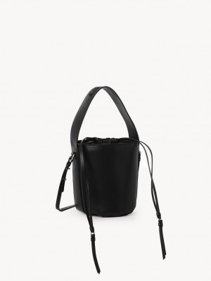 Chloe Sense Bucket Mini Vesker Svarte | CHE-SR13702