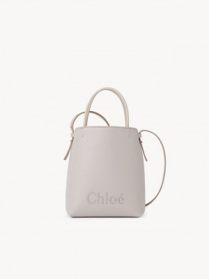 Chloe Sense Micro Crossbody Veske Grå | CHE-SR13581