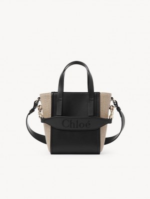 Chloe Sense Small Tote Veske Svarte | CHE-SR13286