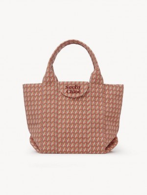 Chloe Small Laetizia Tote Veske Oransje | CHE-SR14702