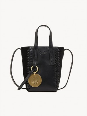 Chloe Tilda Tote Mini Vesker Svarte | CHE-SR14752