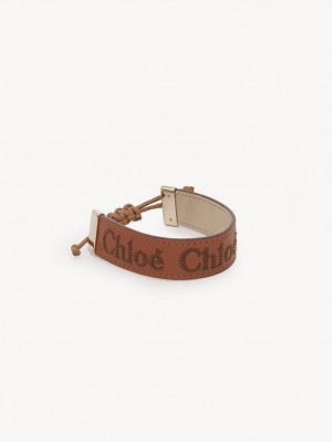 Chloe Woody Armbånder Brune | CHE-SR14439