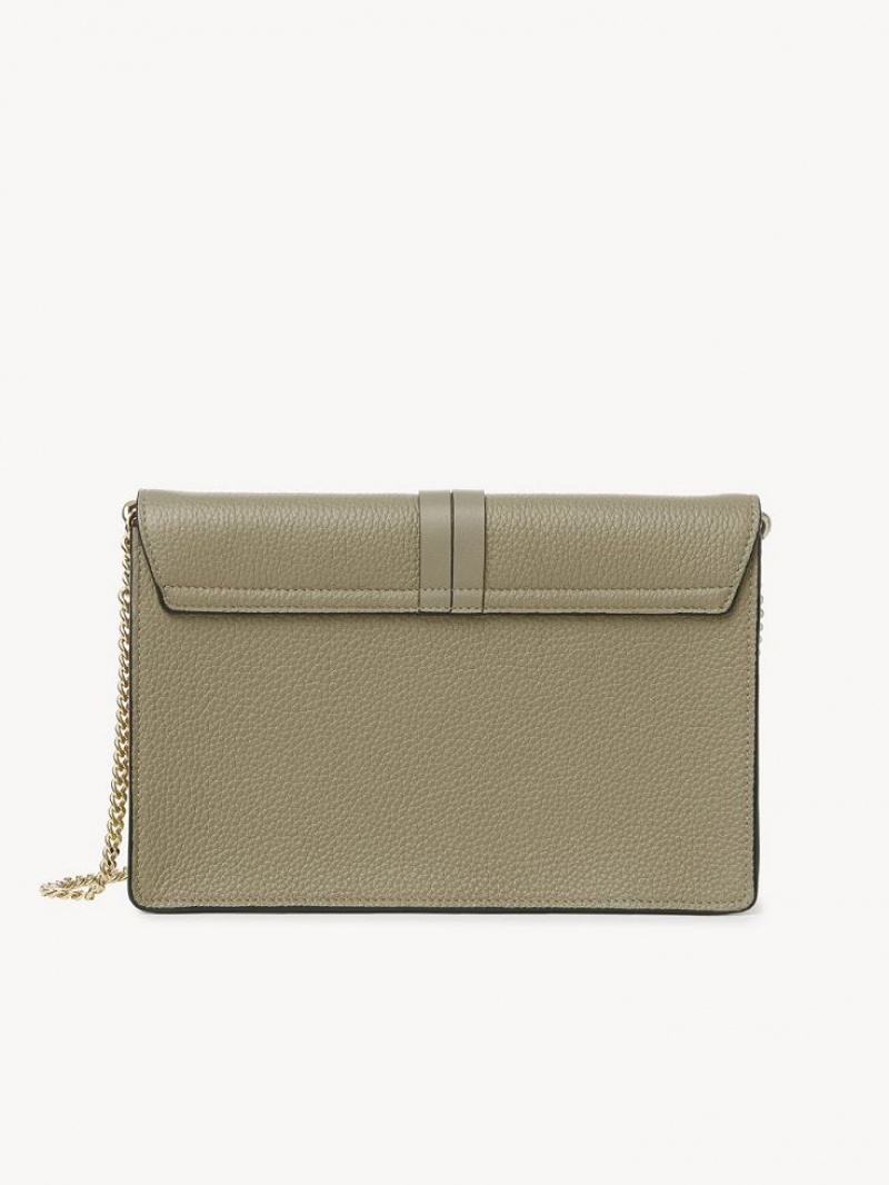 Chloe Alphabet Clutch Crossbody Veske Grønn | CHE-SR13481