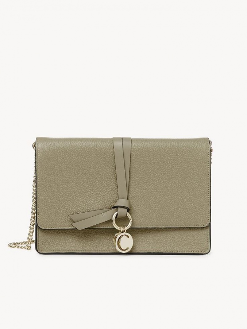 Chloe Alphabet Clutch Crossbody Veske Grønn | CHE-SR13481