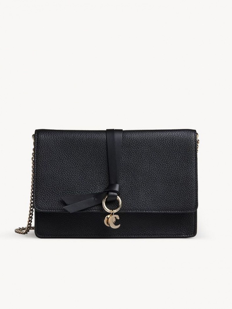 Chloe Alphabet Clutch Svarte | CHE-SR13750