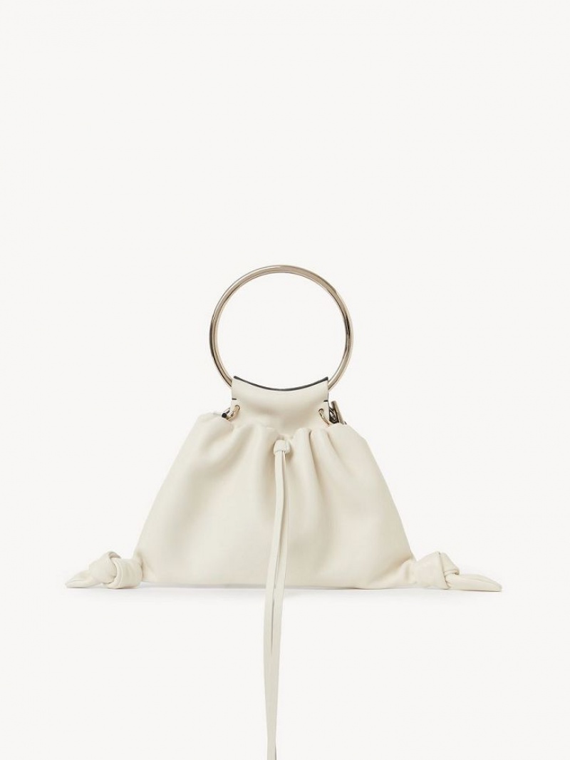 Chloe Arlène Clutch Hvite Svarte | CHE-SR13748