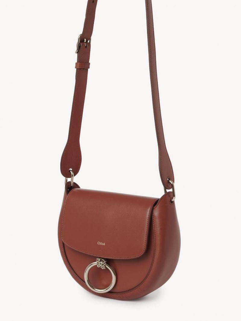 Chloe Arlène Small Crossbody Veske Claret | CHE-SR13610