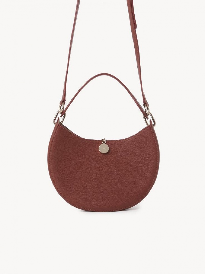 Chloe Arlène Small Hobo Crossbody Veske Brune | CHE-SR13604