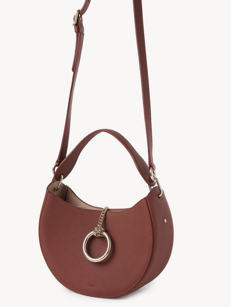 Chloe Arlène Small Hobo Crossbody Veske Brune | CHE-SR13604